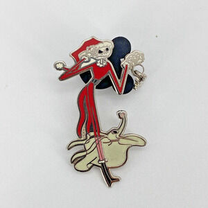 Disney Nightmare Before Christmas Santa Jack with Zero Glow In The Dark Pin 2002